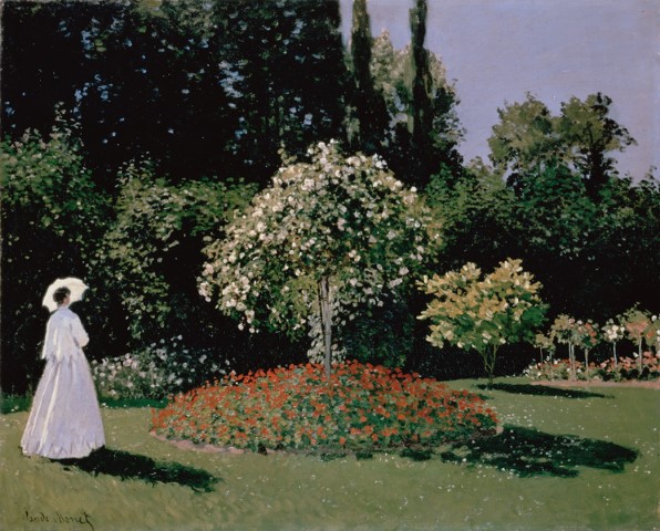 Дама в саду Сент-Андресс