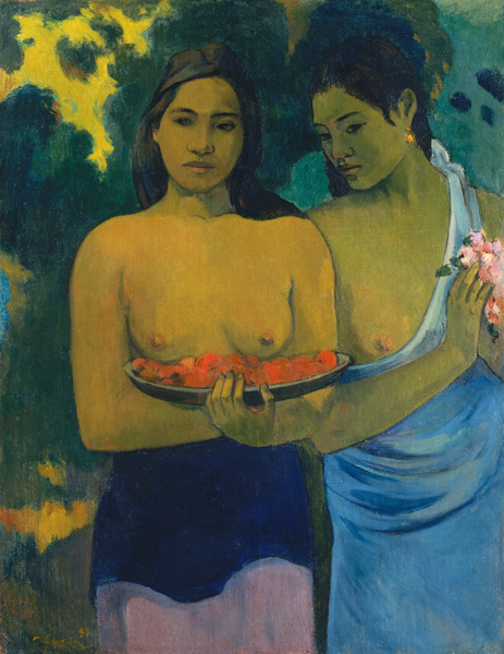 Две таитянские женщины
