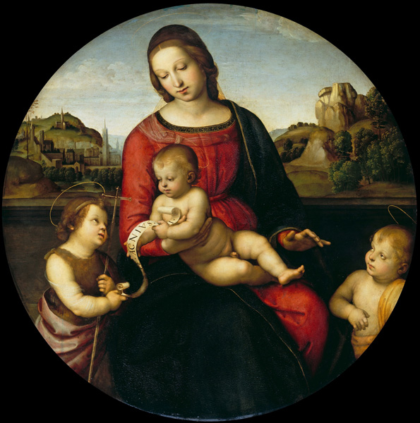 Мария с младенцем, Иоанном Крестителем и младенцем Иисусом Христом