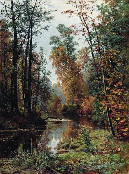 Парк в Павловске 1889