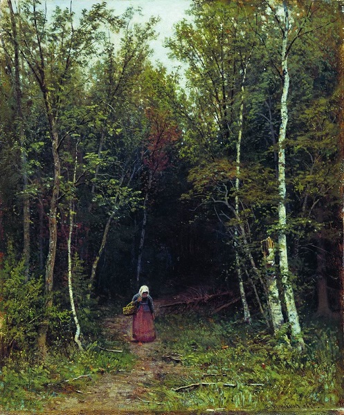Пейзаж с фигурой 1872