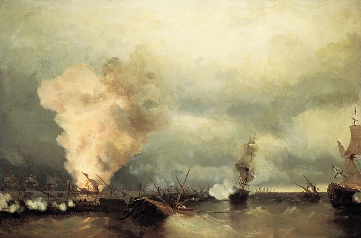 Морское сражение при Выборге 29 июня 1790 г. 1846