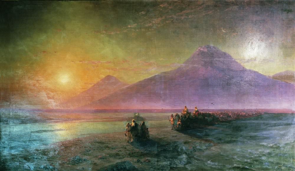 Сошествие Ноя с горы Арарат 1870-е