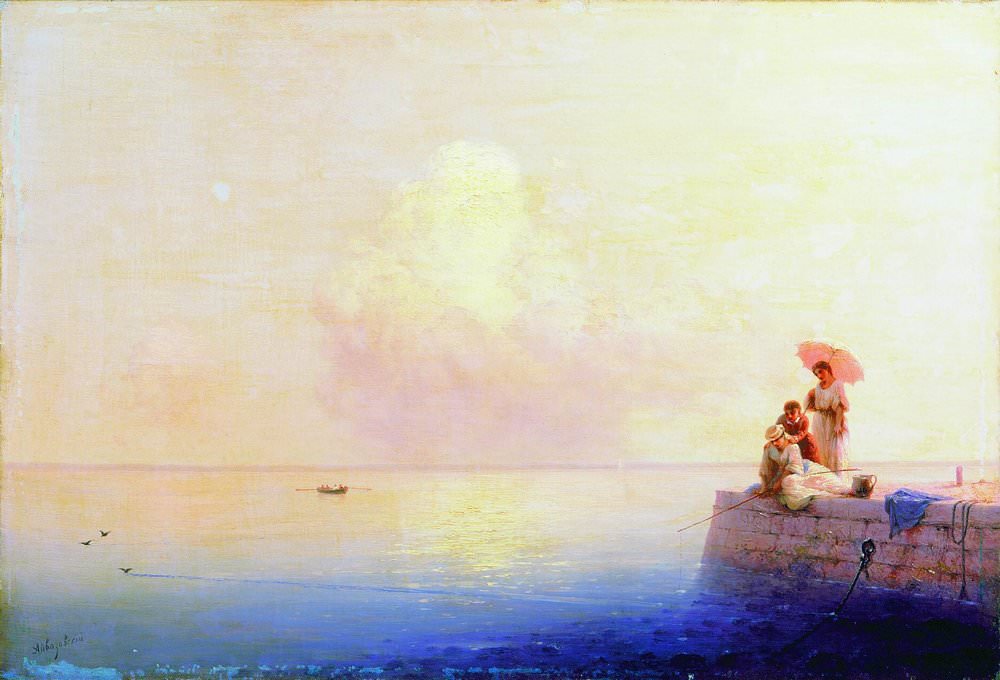 Штиль на море 1879