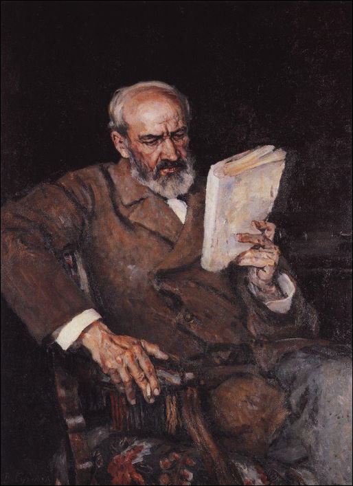 Портрет доктора А.Д.Езерского. 1910