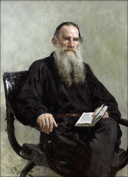 Портрет писателя Л.Н.Толстого 1887