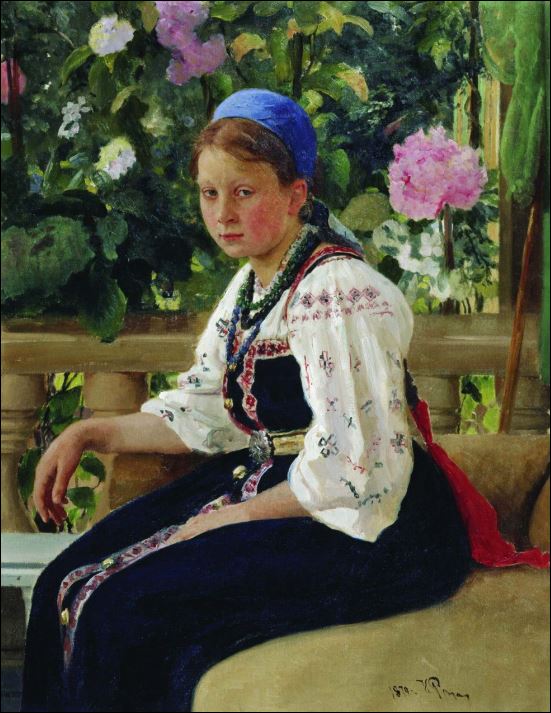 Портрет С.Ф.Мамонтовой. 1879