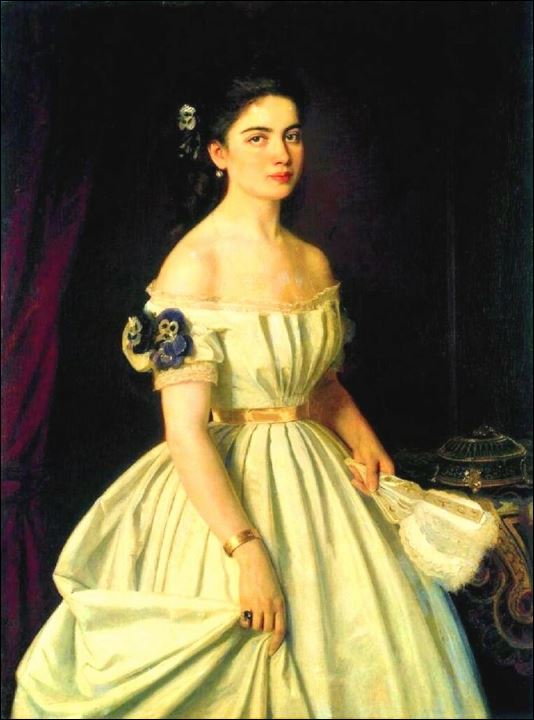 Портрет княгини Екатерины Алексеевны Васильчиковой. 1867