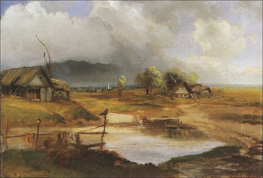Сельский вид. 1890