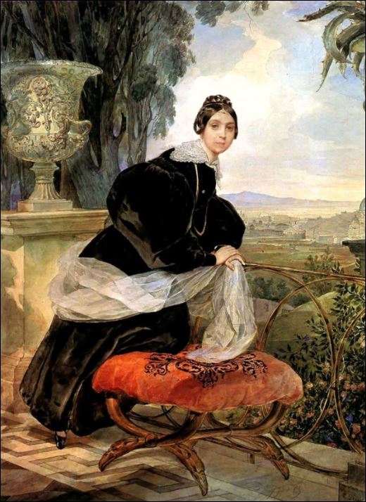 Портрет кн. Е.П.Салтыковой. 1833