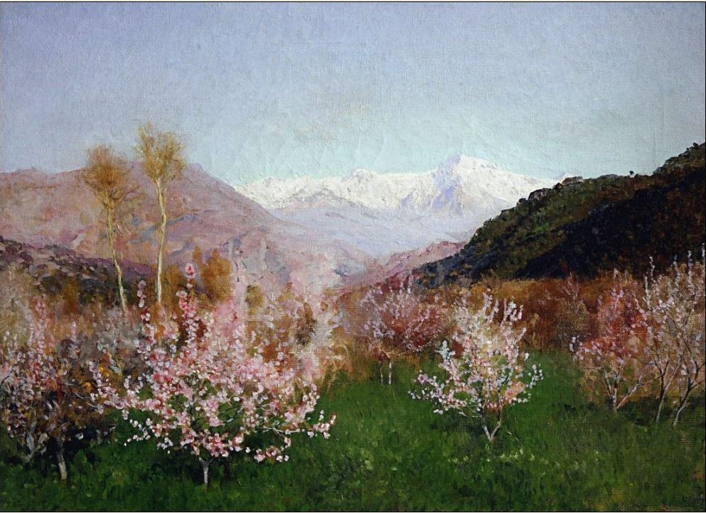 Весна в Италии. 1890