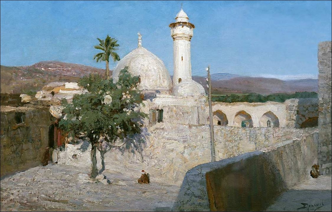 Мечеть в Дженине. 1903