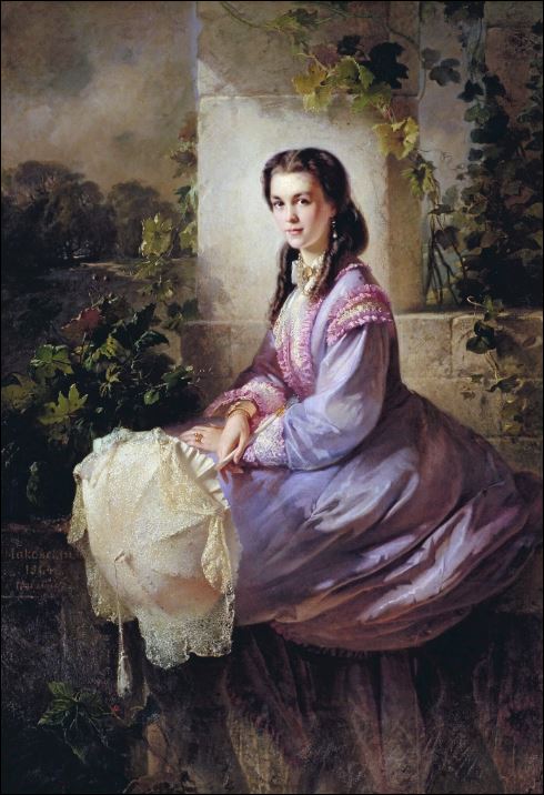 Портрет графини С.Л.Строгановой. 1864