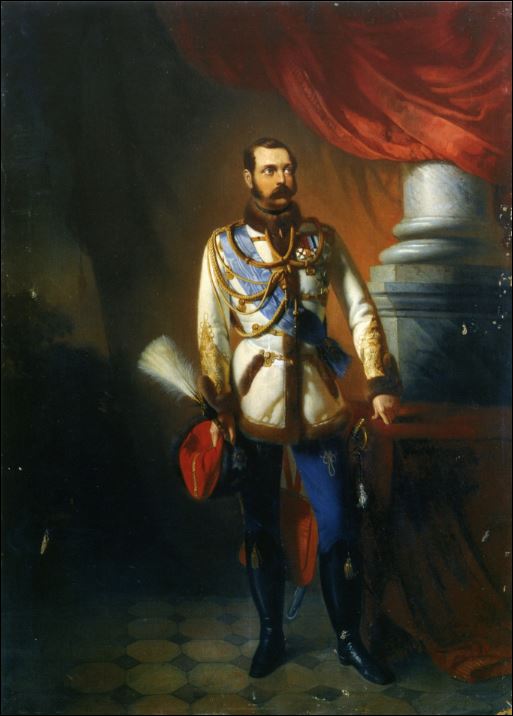 Портрет императора Александра II. 1860