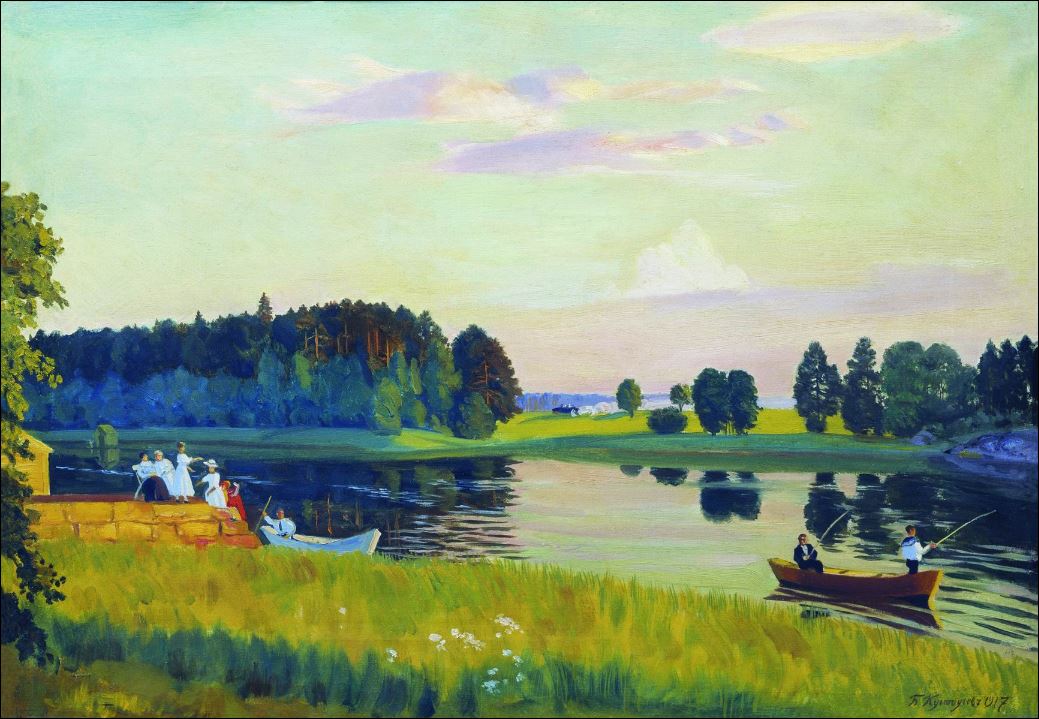 Летний пейзаж. Конкола (Финляндия). 1917