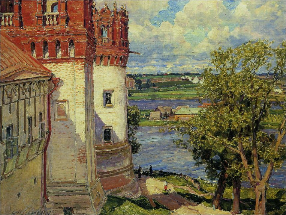 Новодевичий монастырь. Башни. 1926