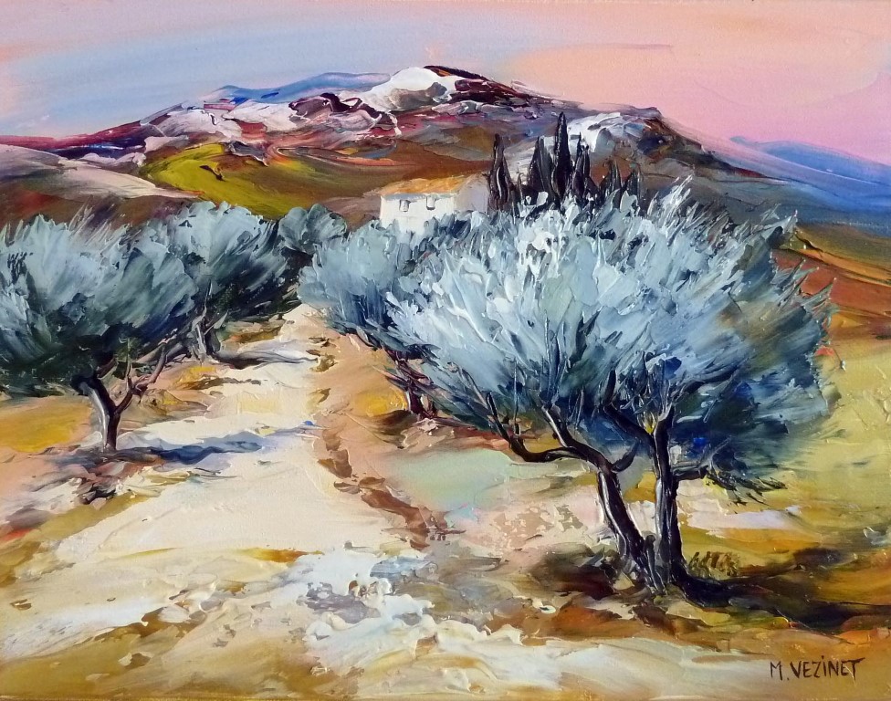 Путь в оливковые деревья