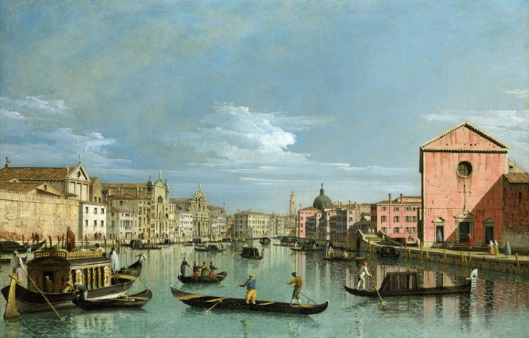 Репродукция картины 'Вид Венеции' Белотто Бернардо. Купить