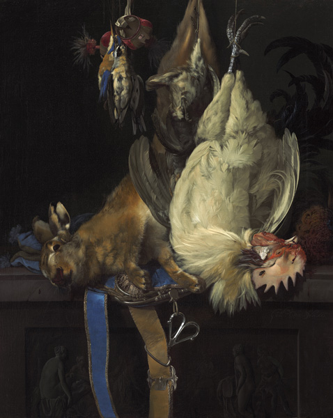 Репродукция картины 'Натюрморт с мертвой дичью' Ван Альст Виллем. Купить