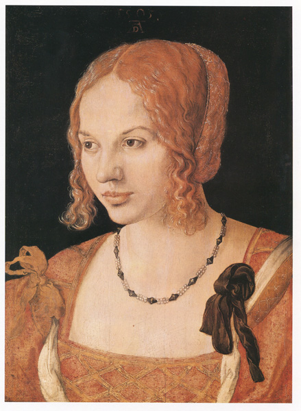 Репродукция картины 'Портрет молодой венецианки' . Купить