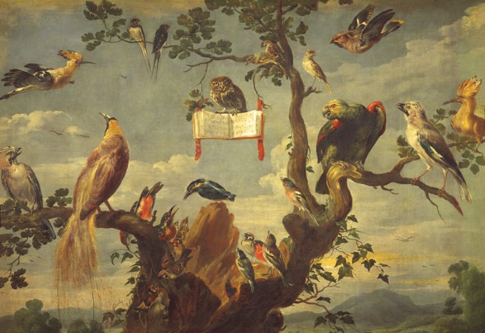 Репродукция картины 'Птичий концерт' Снейдерс Франс. Купить