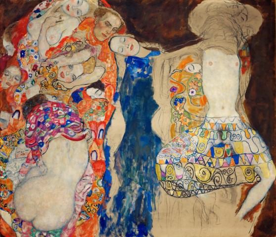 Репродукция картины 'Невеста' Климт Густав. Купить