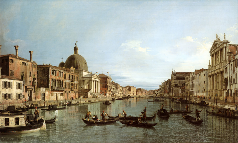 Репродукция картины 'Венеция II' Каналетто. Купить