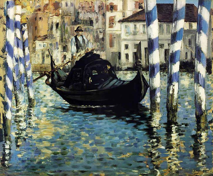 Репродукция картины 'Большой канал в Венеции' Мане Эдуард. Купить