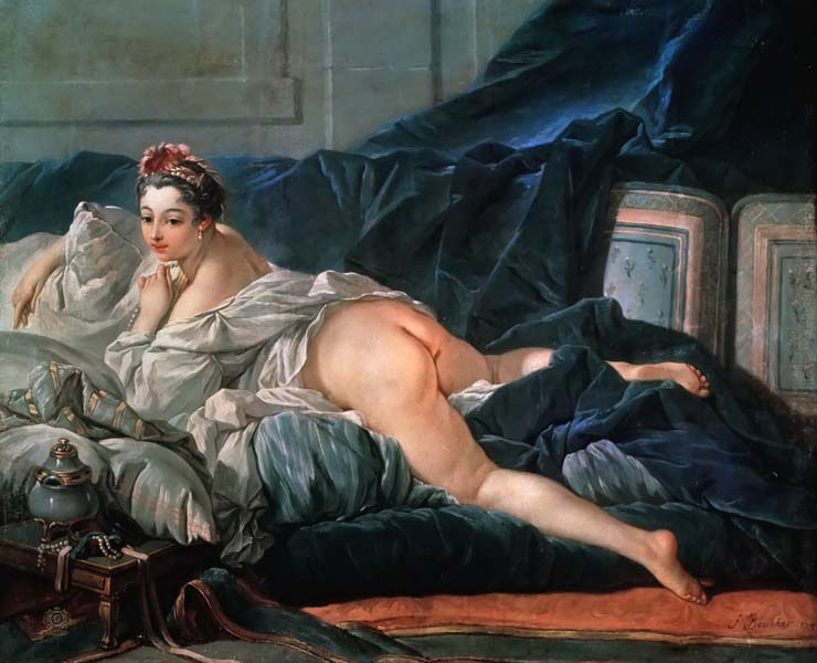 Репродукция картины 'Одалиска' Буше Франсуа. Купить