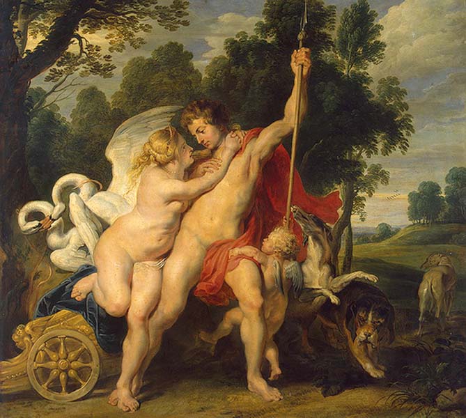 Венера и Адонис II