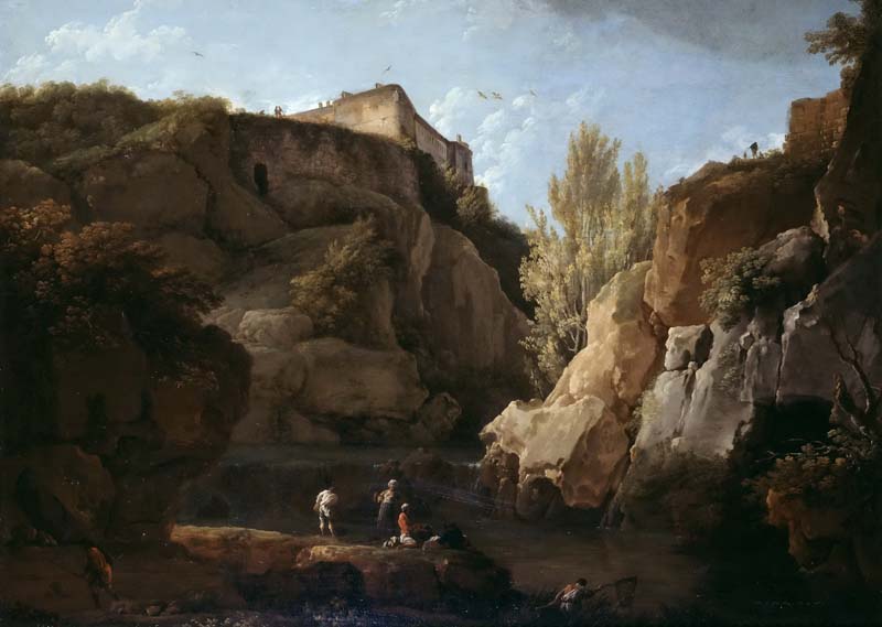 Репродукция картины 'Пейзаж VII' Верне Клод-Жозеф. Купить