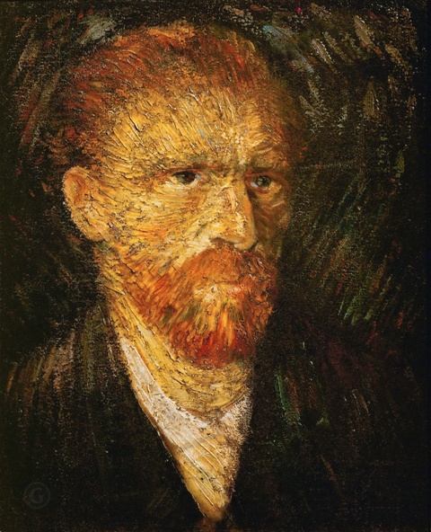 Репродукция картины 'Автопортрет.1888' Ван Гог Винсент. Купить