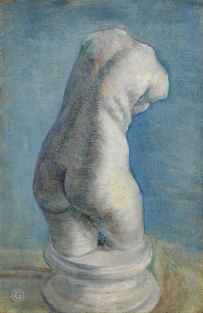 Репродукция картины 'Гипсовый женский торс' Ван Гог Винсент. Купить