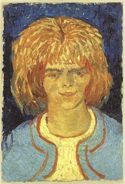 Репродукция картины 'Девочка с растрепанными волосами' Ван Гог Винсент. Купить