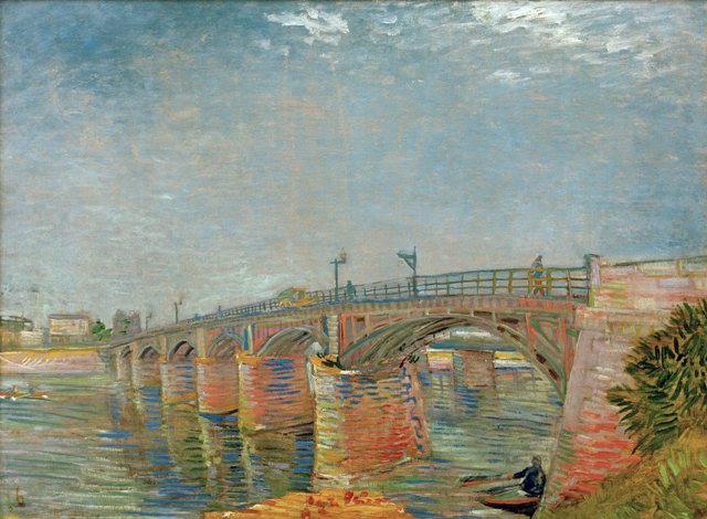 Мост через Сену в Аньере