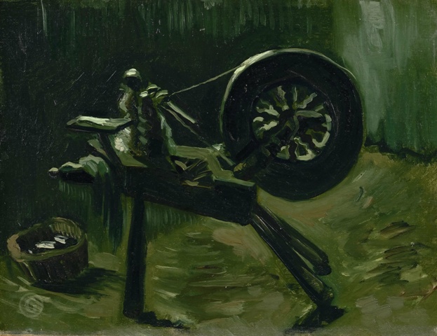 Репродукция картины 'Прялка' Ван Гог Винсент. Купить