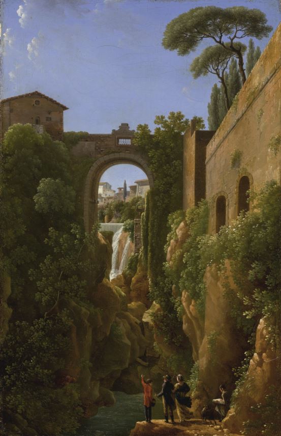 Репродукция картины 'Мост.' Бидо Жан-Жозеф-Ксавье. Купить
