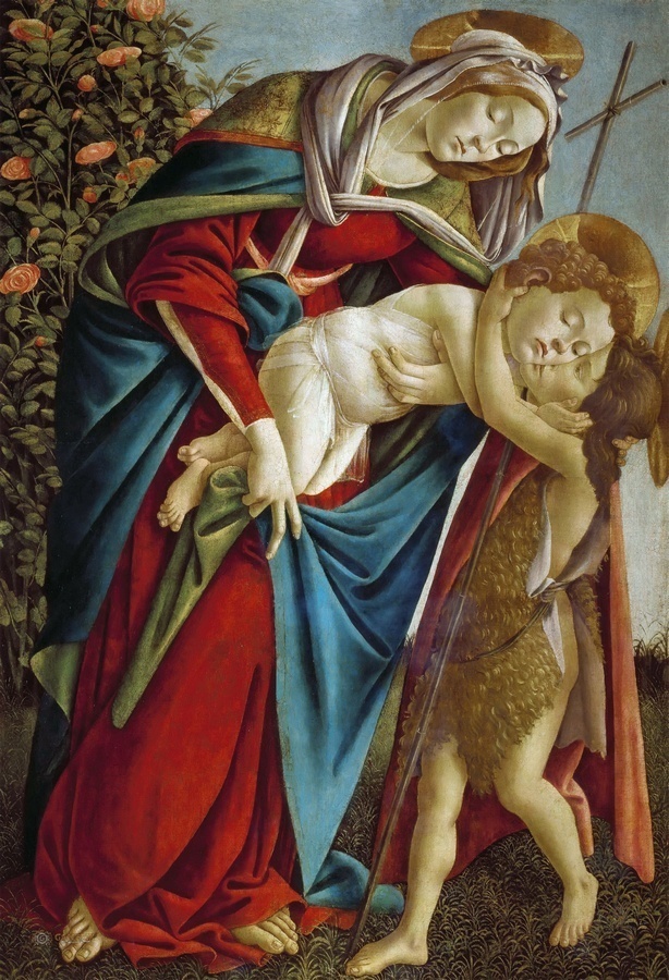 Мадонна с младенцем и с Иоаном Крестителем