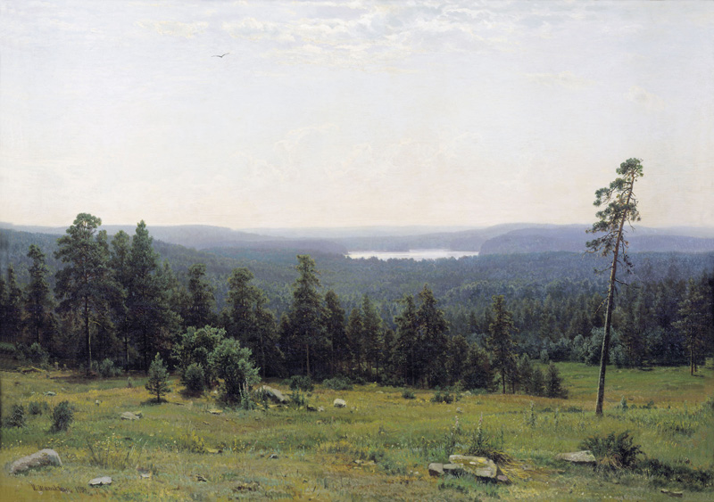 Лесные дали. 1884г.