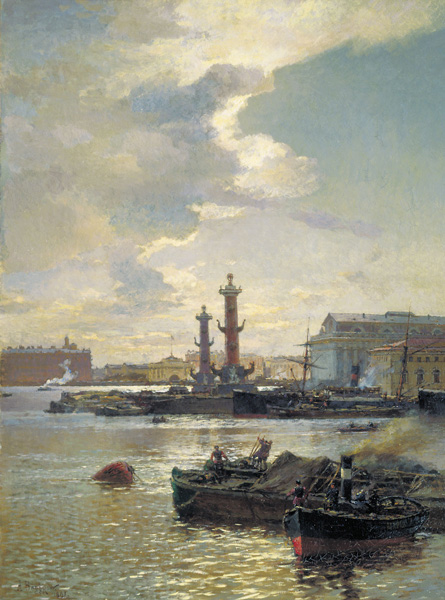 Петербургская биржа. 1891г.