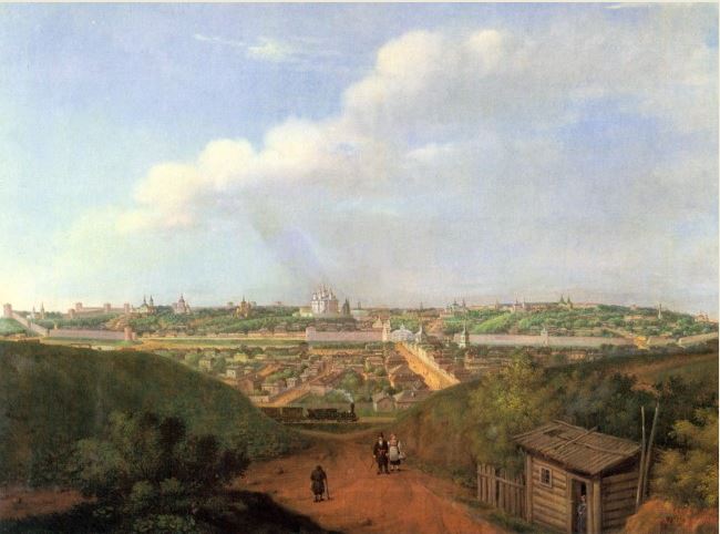 Вид города Смоленска