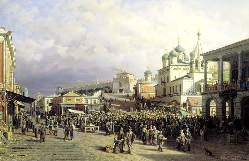 Рынок в Нижнем Новгороде
