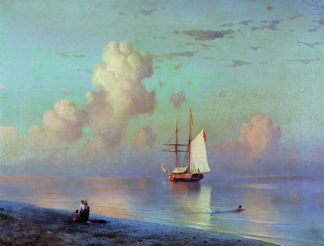 Закат. 1866г