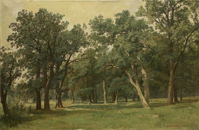 Лесная поляна 1889