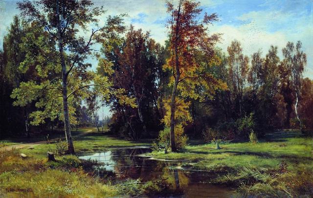 Берёзовый лес 1871