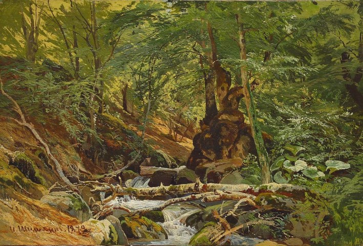 Лесной пейзаж 1879