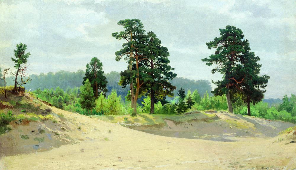 Опушка леса 1890