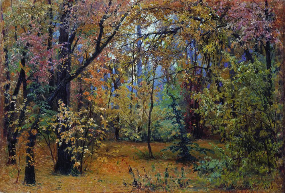 Осенний лес 1876