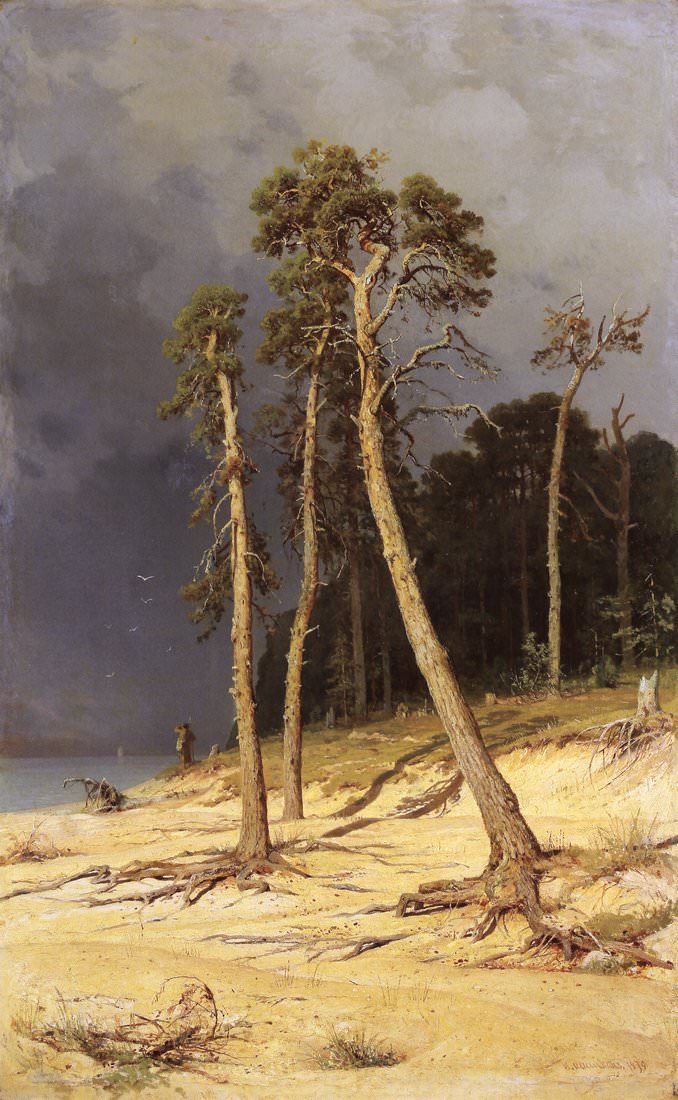 Песчаный берег. 1879