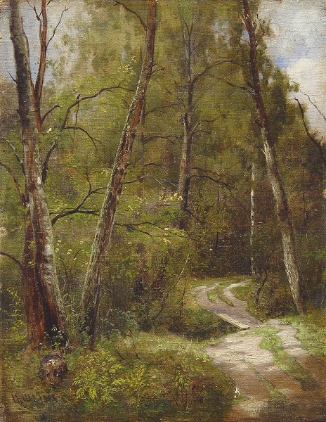 Тропинка в лесу 1886